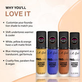 L.A. Girl Pro Matte Mixing Pigment ,1Floz